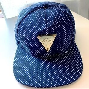 HELLO BASEBALL CAP polka dot